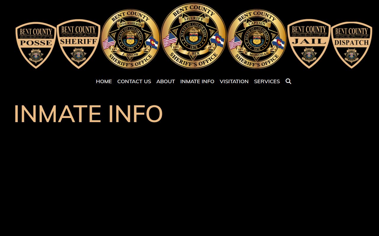 Bent County inmate records inmate information technical difficulty